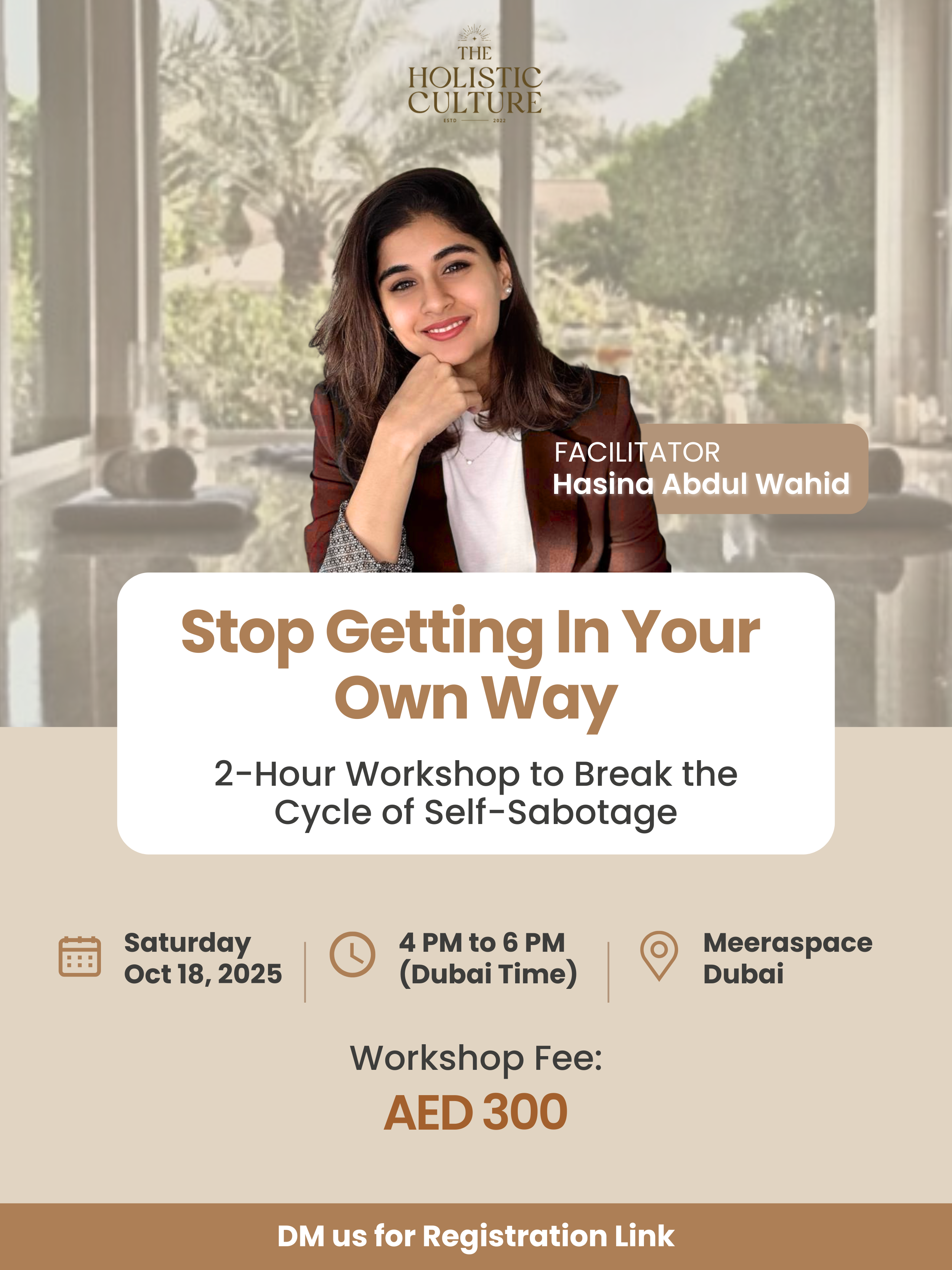 Stop Getting In Your Own Way — 2-Hour Workshop